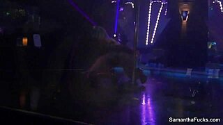 Samantha Saint behind the scenes masturbation