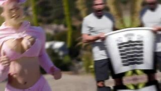 Aria Valencia's first porn interview features petite Latina riding skills.