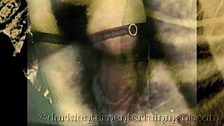 Vintage British gentleman's erotic confessions revealed in a dark lantern video