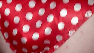 Satin panties fuck and blowjob