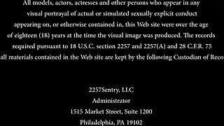 hottie teen gobbles dom cock in bdsm deepthroat