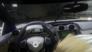 Yo, picking up a hooker in GTA 5 first-person mode is wild! 😜