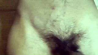 I play with my belly button and cum solo in gay scene