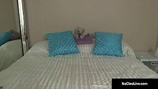 Cleo Gets Fucked Hard In Bed With Rough Sucking