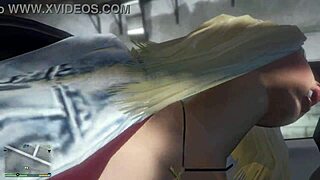 Yo, picking up a hooker in GTA 5 first-person mode is wild! 😜