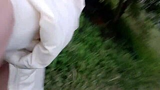 Wife heads to park to masturbate watching athletes walk by  