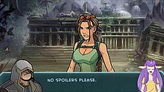 Star Chanel 34: Lara Croft’s early blowjob scene in part 92