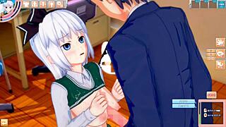 Experience the erotic world of 3D hentai animation with voluptuous breasts and Eastern themes