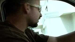 Eva angelina stepsis talked me into sharing big cock boyfriend with shaved brunette in 3some licking kissing