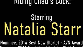 Hot Sex Fiend Natalia Starr Gets Her Juicy Pussy Pounded By Hard Cock