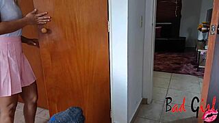 Horny Stepdaughter Sucks My Dick Upon Arriving Home?