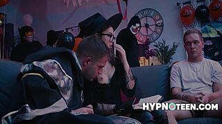 Halloween night family fuck ritual.