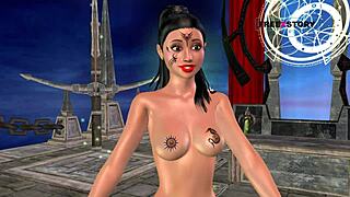 Hentai Adventure in Animated Indian Bhabhi Poses