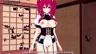 Stella vermillion gives footjob, handjob, and boobjob before pov fucking?