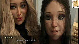 my brunette girlfriend feels shocked discovering john's secret in wvm 66 with big tits and ass