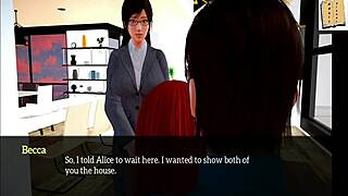 oh my new family is so wild and taboo with redhead anime teens!