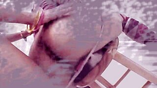 Two women engage in lesbian activities