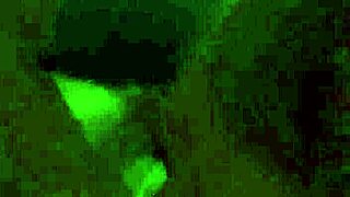 Sexy blonde surf chick subtly suggests deepthroat blowjob on monster cock.