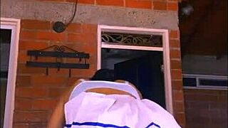 Tight stepsister relaxes completely.