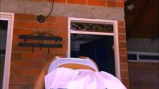 Tight stepsister relaxes completely.