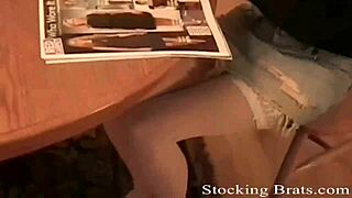 intense lesbian sex in stockings with femdom and bdsm