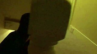 Real interracial couple fucks hard before filming!