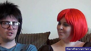 Black sexy booty girl strips and blows