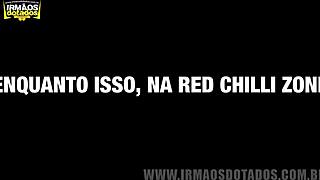 Surubão irmãos dotados no sex box!