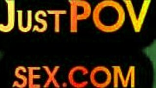 Petite POV Beauty Sucking Before Sex In Erotic Couple