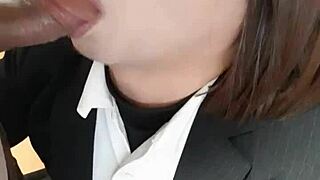 Just watched mature crossdresser Yurika give an epic blowjob.