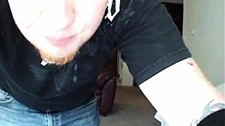 Big tits girlfriend fucked doggystyle by black friend!