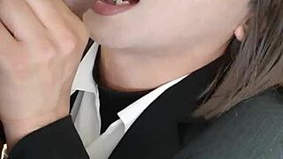 Just watched mature crossdresser Yurika give an epic blowjob.