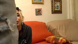 Can Lola's Huge Tits Seduce The Cable Guy After Getting Busted?