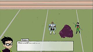 Japanese porn game: Raven and Jinx's deep encounter in 18titans