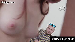 Cuckolds sit back watching their wives handle huge cocks. This compilation shows every suck and thrust in detail.