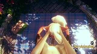 crash bandicoot - coco gets hard sex with fox, handjob blowjob fucked pov in furry anime manga porn