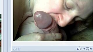 Amateur mature cocksucker anezka only wants to take care of your balls and your cock