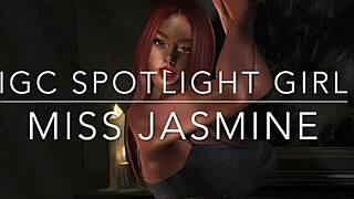 jasmine feature girl in cartoon