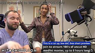 Become doctor in tampa, give miss mars hitachi orgasms during college physical 😍