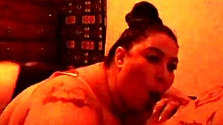 Bbw Carlee Sucks Cock with Fierce Hunger