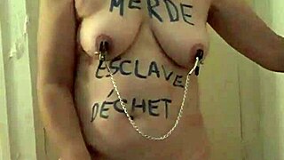 女奴隷の自己屈辱プレイセッション激ヤバ