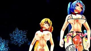 Naked girls dance erotically and sing dance monkey song!