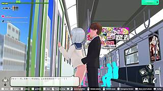 Feeling the Rush in the Elevator Scene from Loop Train H-Game