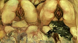 Vintage Erotic Illustration with Classic Charm