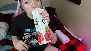 Sexy Blowjob Session Pt 5 Final With Toys Dildo Natural Tits Masturbation Solo Amateurs