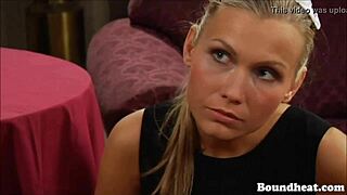 czech teen lesbians play with feet and spanking fun.