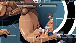 Joe Higashi Fucks Athena Asamiya In Doggystyle And Missionary