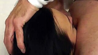 Can this sexy euro teen handle a facial after sucking cock?