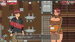 spooky milk life taboo hentai game pornplay ep 19 nerdy girl public handjob in the library