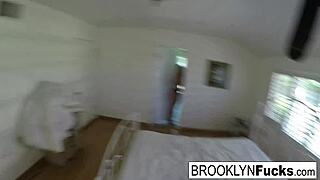 Hot Babe Brooklyn Toys Her Pink Pussy And Ass With Purple Vibrator Nude